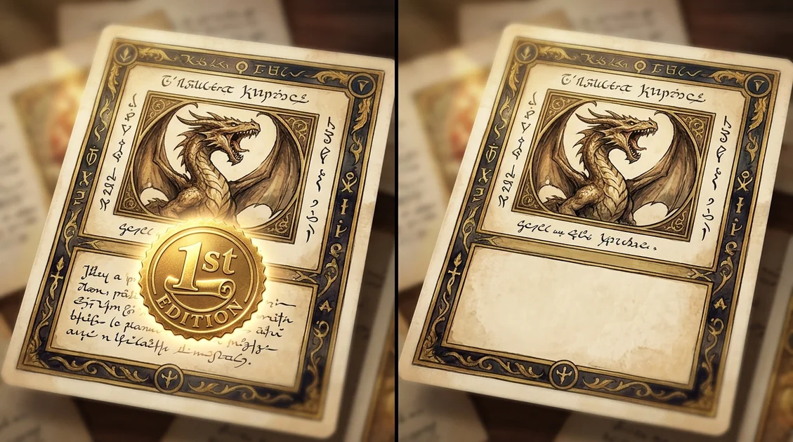 1st Edition vs Unlimited Yu-Gi-Oh! Cards: Why the Stamp Is Worth Thousands